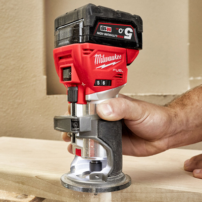 Milwaukee cordless routers