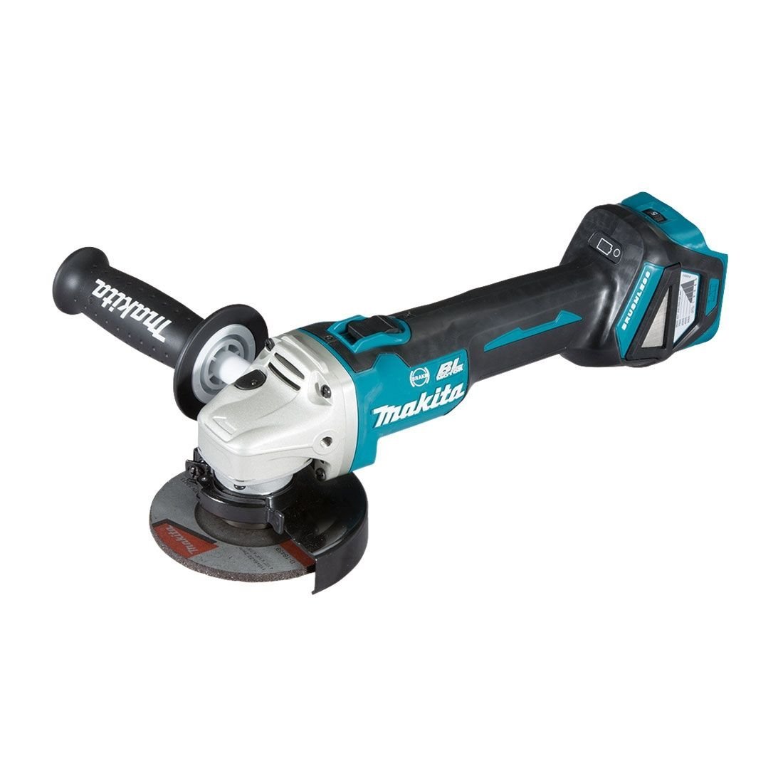 Makita DGA463Z 18V Li-Ion LXT Brushless 115mm Angle Grinder - Batteries And Charger Not Included