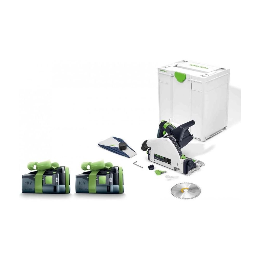 Festool 577025 Cordless Plunge-Cut Saw TSC 55 KEB-Basic - Promo 2022, 208.0 mm x 331.0 mm x 239.0 mm