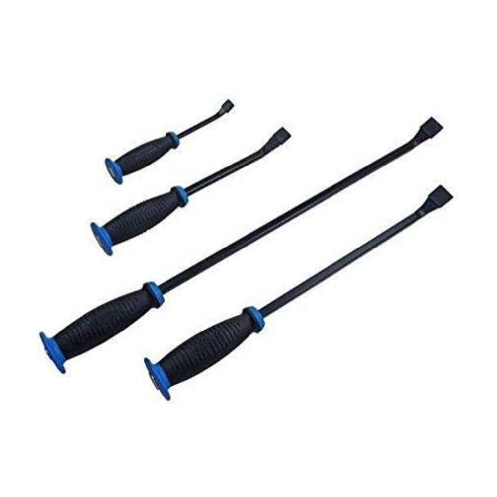 US PRO 4PC Guard Handle PRY BAR Set 6766, Blue/Black